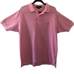 Ralph Lauren Black Label collection Shirt Men size XL Pink Polo Preppy Y2K